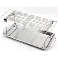 Factory Price Stainless Steel BBQ Shelf for Chicken BBQ Pan