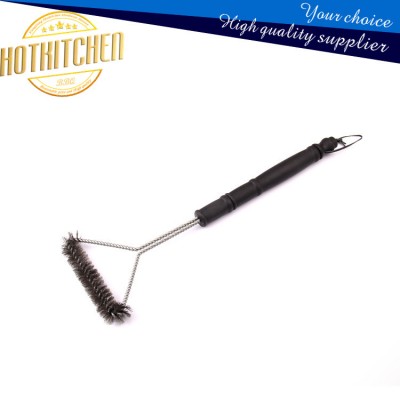 Factory Price Stainless Steel long handle BBQ Grill Brush and Cleaning Brush