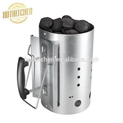 Hot Sale Zinc Plating BBQ Charcoal Fire Starter Barbecue Charcoal Chimney Starter